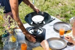 Campingaz 360 Grill Tabletop Gas BBQ & Stove - Iron Grey -Vango Sales Store 360 grey image 3