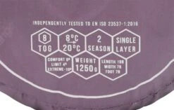 Vango Ember Single Sleeping Bag - Arctic Dusk -Vango Sales Store ember single arctic dusk image 5