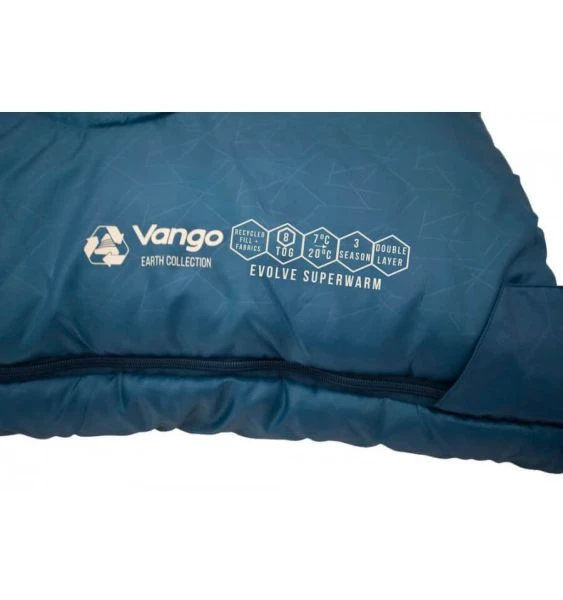 Vango Evolve Superwarm Sleeping Bag - Double 8 Vango Evolve Superwarm Sleeping Bag - Double - Image 6