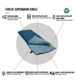 Vango Evolve Superwarm Sleeping Bag - Single 14 Vango Evolve Superwarm Sleeping Bag - Single -Vango Sales Store evolve superwarm single 3 1 1