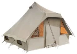 Quest Gobi Bell Tent 2023 -Vango Sales Store gobi door closed all beige updated
