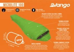 Vango Microlite 100 Sleeping Bag -Vango Sales Store microlite 100 image 3