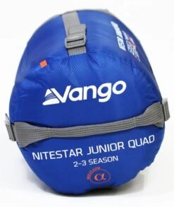 Vango Nitestar Alpha Junior Quad Single Sleeping Bag -Vango Sales Store nitestar alpha junior quad image 2
