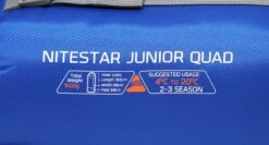 Vango Nitestar Alpha Junior Quad Single Sleeping Bag -Vango Sales Store nitestar alpha junior quad image 3