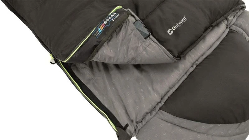 Outwell Contour Black Sleeping Bag 5 Outwell Contour Black Sleeping Bag - Image 3