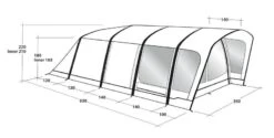 Outwell Hayward Lake 5ATC Tent 2022 21 Outwell Hayward Lake 5ATC Tent 2022 -Vango Sales Store outwell hayward lake 5atc dimensions image 1