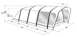 Outwell Hayward Lake 6ATC Tent 2022 21 Outwell Hayward Lake 6ATC Tent 2022 -Vango Sales Store outwell hayward lake 6atc dimensions image 1
