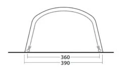 Outwell Hayward Lake 6ATC Tent 2022 33 Outwell Hayward Lake 6ATC Tent 2022 -Vango Sales Store outwell hayward lake 6atc dimensions image 4