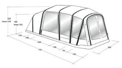 Outwell Jacksondale 5PA Tent 2023 -Vango Sales Store outwell jacksondale 5pa tent dimensions 3