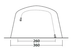 Outwell Jacksondale 5PA Tent 2023 -Vango Sales Store outwell jacksondale 5pa tent dimensions 4
