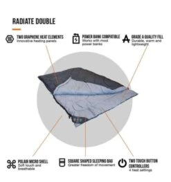 Vango Radiate Sleeping Bag (with Built-in Heater) - Double 10 Vango Radiate Sleeping Bag (with Built-in Heater) - Double -Vango Sales Store radiate double 3 1 1