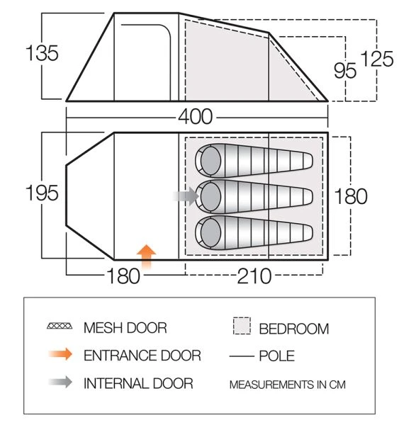 Vango Skye 300 Tent 2023 4 Vango Skye 300 Tent 2023 - Image 2
