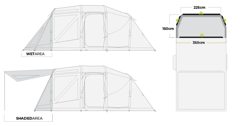Zempire Aero TL Pro TC Air Tent 2022 8 Zempire Aero TL Pro TC Air Tent 2022 - Image 6