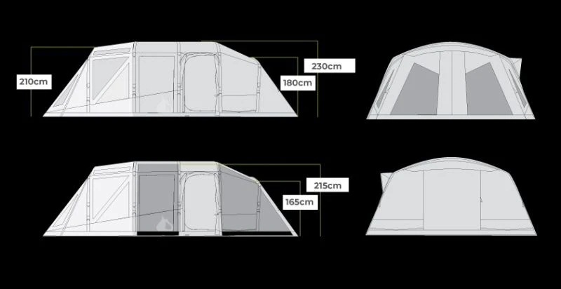 Zempire Aero TXL Pro Air Tent 2022 9 Zempire Aero TXL Pro Air Tent 2022 - Image 7