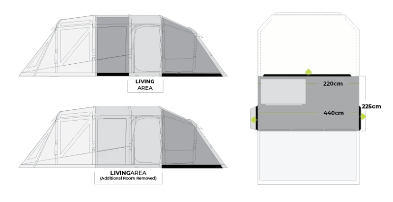 Zempire Aero TXL Pro Air Tent 2022 11 Zempire Aero TXL Pro Air Tent 2022 - Image 9